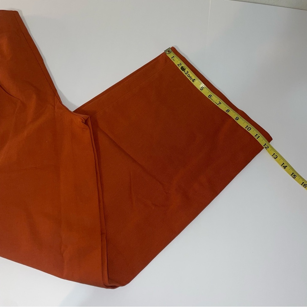 Future Collective Target Rust Orange Pants Wide Leg High Waist Fall Size 0 NEW - Picture 12 of 16